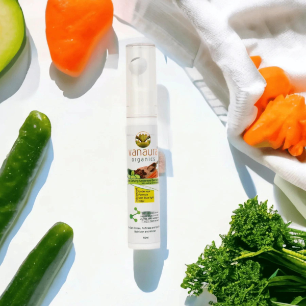 Vanaura Organics Age Defying Undereye Gel Serum-15ml- vanaura organics