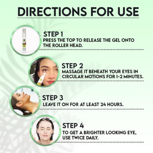Vanaura Organics Age Defying Undereye Gel Serum-15ml- vanaura organics
