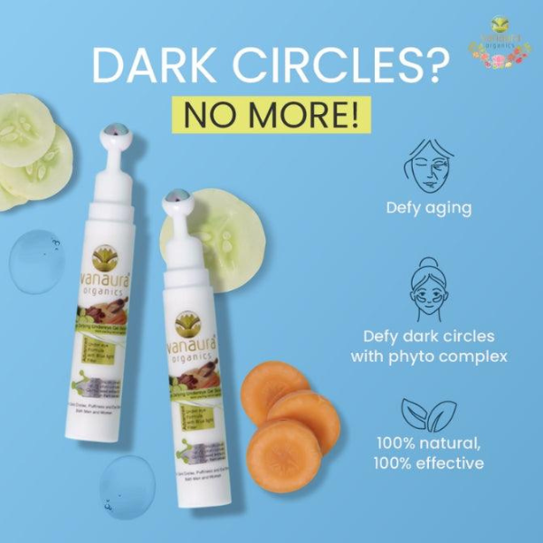 Vanaura Organics Age Defying Undereye Gel Serum-15ml- vanaura organics