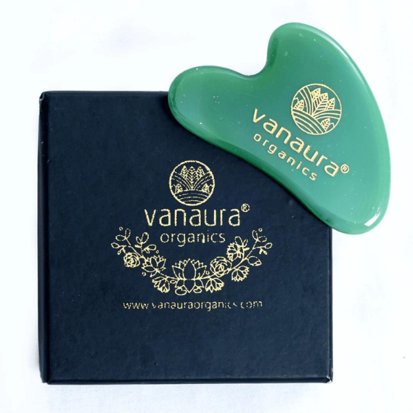 Jade GuaSha - Face Sculpting Jade GuaSha Stone - vanauraorganics