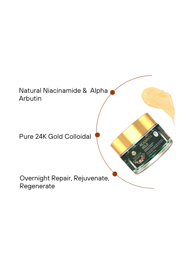 Rejuvinita Gold 32+ ( for 32-45yrs) -Overnight Regenerist Nourishing Cream- 50g