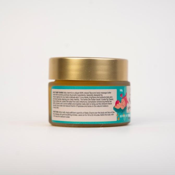 BABY CHARM, Before Bath Massage Butter, Nurturing aura to your baby&