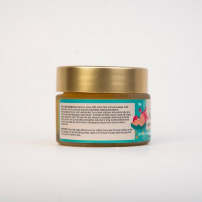 BABY CHARM, Before Bath Massage Butter, Nurturing aura to your baby&
