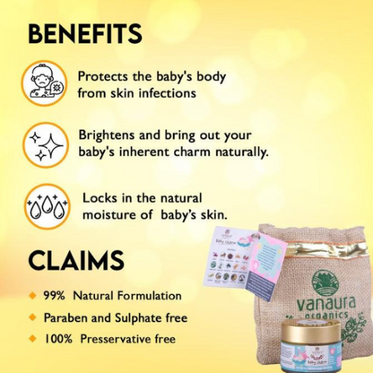 BABY CHARM, Before Bath Massage Butter, Nurturing aura to your baby&
