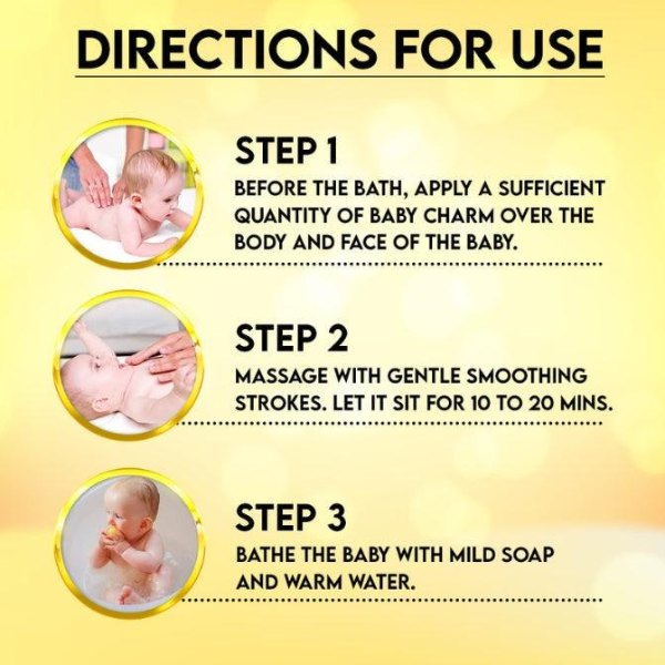 BABY CHARM, Before Bath Massage Butter, Nurturing aura to your baby&
