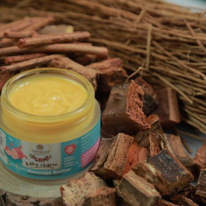 BABY CHARM, Before Bath Massage Butter, Nurturing aura to your baby&