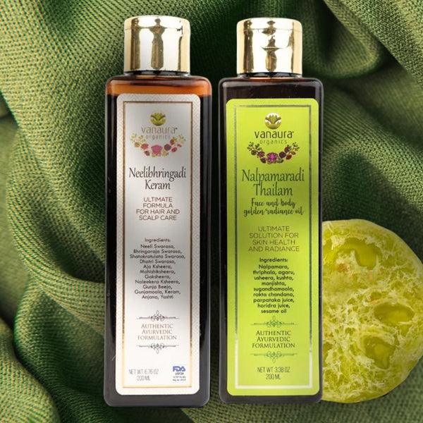 Intensive Hair &amp; Skin Care Set - Vanaura Organics