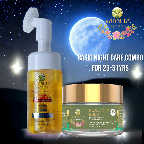 Essential night care combo for 23-31 years